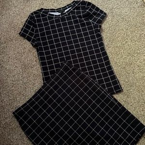 Ann Taylor 2-piece navy outfit - small petite